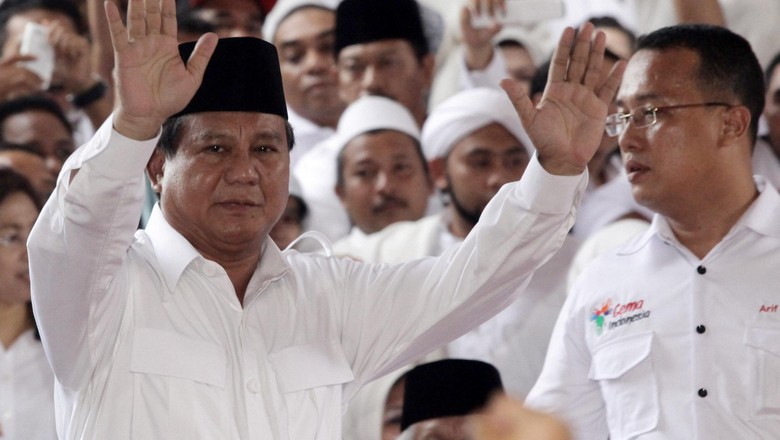 Wishnu Wardhana Sambangi Rumah Prabowo Wishnu Wardhana Sambangi Rumah Prabowo