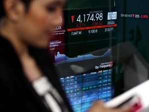 Masih Merah, IHSG Parkir di Level 6.096
