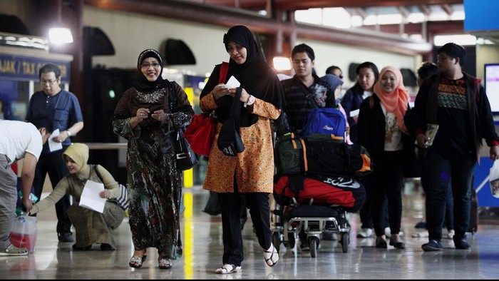Puncak Arus mudik di Bandara Soekarno-Hatta H-2, Arus Balik H+5