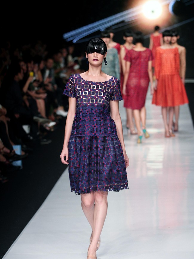 Ungu lama diasosiasikan dengan keanggunan dan kemegahan. Warna ini sering kali dikonotasikan sebagai kekayaan, sofistikasi dan sesuatu yang agung. Foto: Moh Abduh