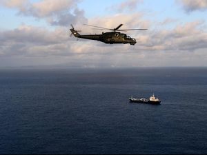 Helikopter Militer Irak Jatuh, 9 Orang Tewas