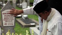 Di samping makan inilah, Habibie akan dimakamkan. Agung Pambudhy/detikcom/File.