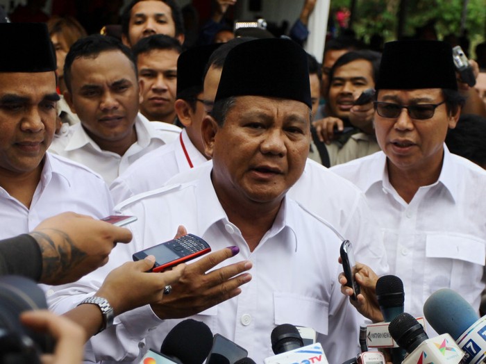 Kata Prabowo soal Persiapan Kampanye