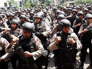 5 Satuan Kerja dalam Korps Brimob Polri