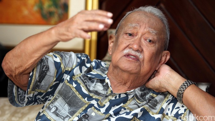 Solihin Gautama Purwanegara saat di temui di kediamannya Kota Bandung, Jawa Barat (15/07/2014).