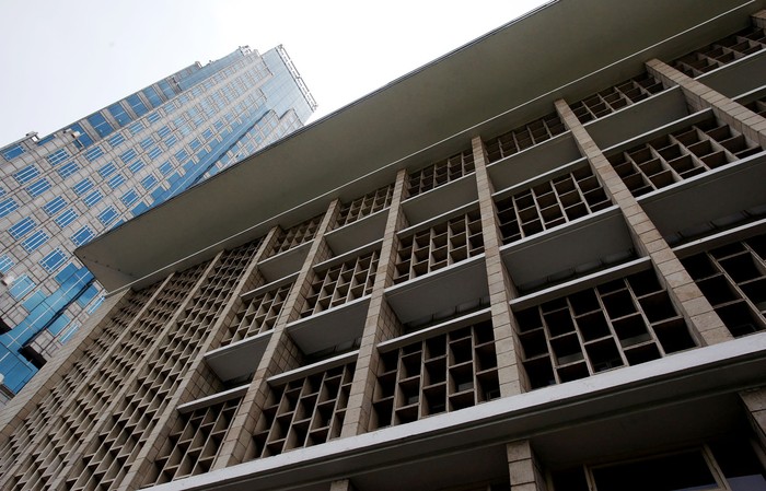Gedung bank Indonesia (BI).
