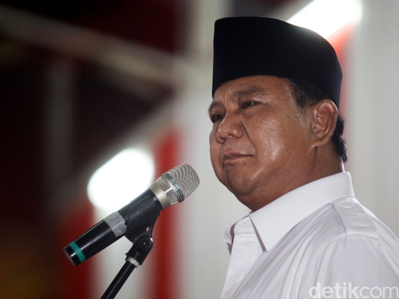 Prabowo Perintahkan Pecat Kader Gerindra Tersangka Pembakaran 7 SD Prabowo Perintahkan Pecat Kader Gerindra Tersangka Pembakaran 7 SD