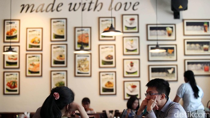 Sepasang keskasih di Restoran. Rengga Sancaya/ilustrasi/detikfoto