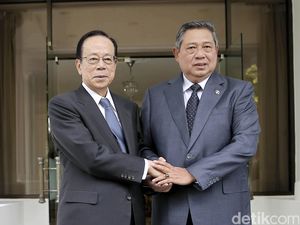 SBY Berduka Eks PM Jepang Fukuda Wafat, Kenang Sosok Sahabat dan Negarawan