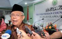 Ketua Umum MUI Ma'ruf Amin