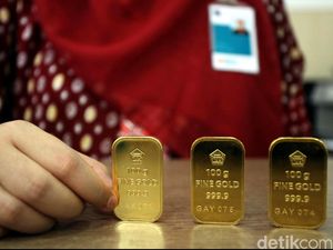 Harga Emas Tak Bergerak dari Posisi Rp 597.000/Gram