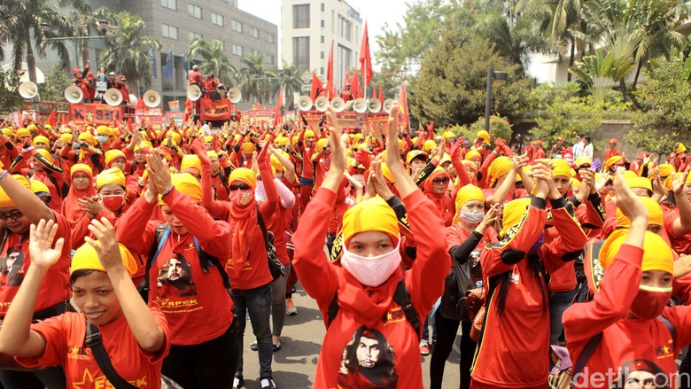Peringatan May Day Dipusatkan di Monas Peringatan May Day Dipusatkan di Monas