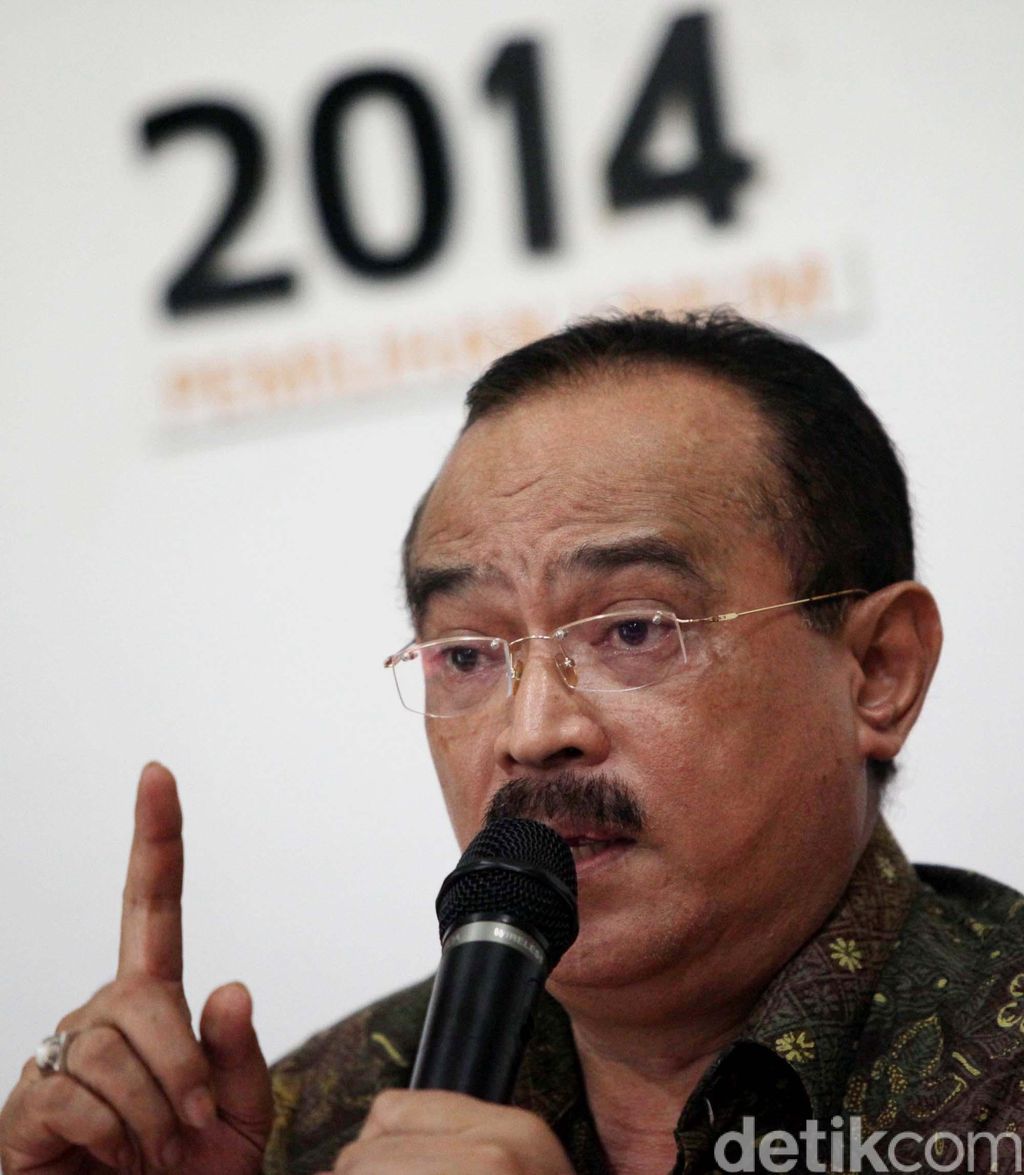 Ketua Umum PNBKI Eros Djarot Seorang budayawan dan juga politikus Indonesia. File/detikFoto.