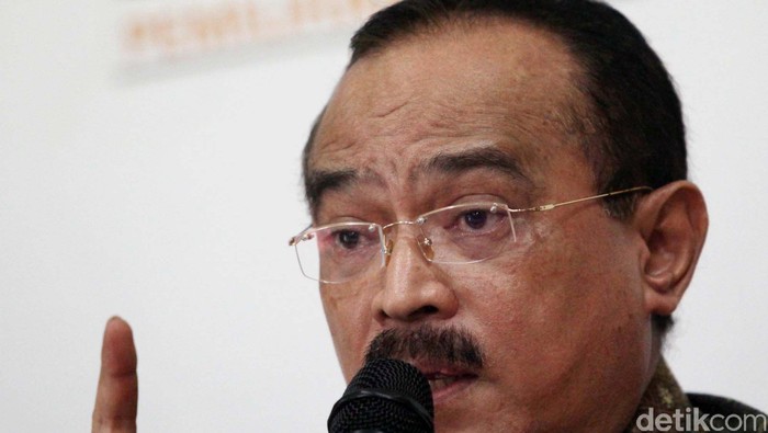 Ketua Umum PNBKI Eros Djarot Seorang budayawan dan juga politikus Indonesia. File/detikFoto.