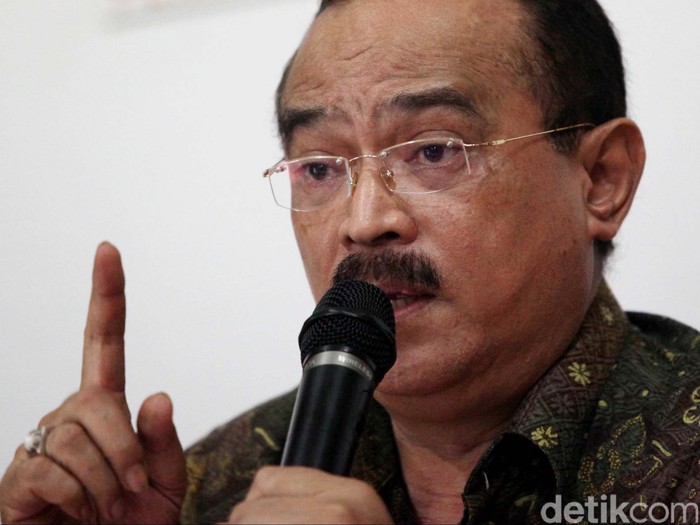 Ketua Umum PNBKI Eros Djarot Seorang budayawan dan juga politikus Indonesia. File/detikFoto.