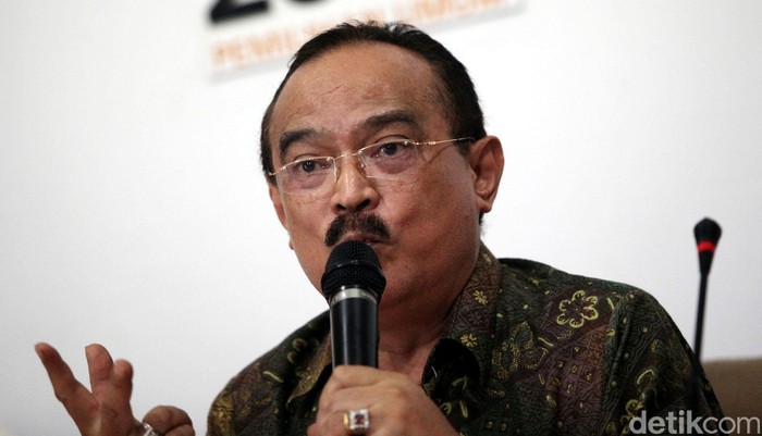 Ketua Umum PNBKI Eros Djarot Seorang budayawan dan juga politikus Indonesia. File/detikFoto.