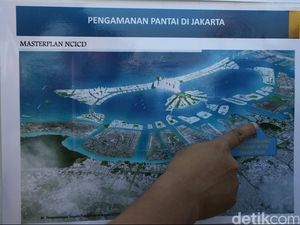 Proyek Tanggul Raksasa Jakarta Dimulai Tahun Ini
