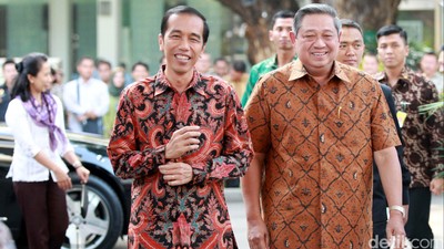 Kini Saling Puji, Ini Berbagai Momen Kehangatan Jokowi-SBY