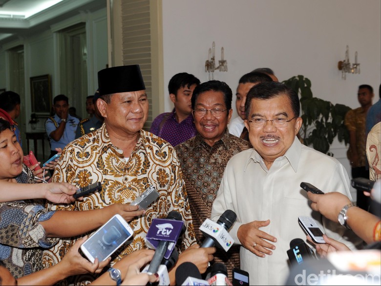 Soal Lahan yang Dikuasai Prabowo di Kaltim, JK: Saya yang Kasih Itu Soal Lahan yang Dikuasai Prabowo di Kaltim, JK: Saya yang Kasih Itu