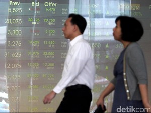 Tak Cuma Satu, Plafon Gedung BEI Jebol di Dua Titik