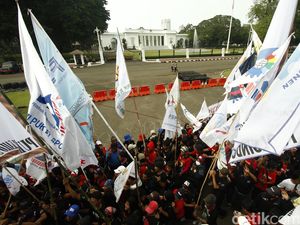Demo Besar Lagi! 5.000 Buruh Bakal Kepung Istana 2 November