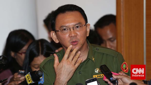 Eks Gubernur DKI Jakarta Basuki T Purnama alias Ahok.