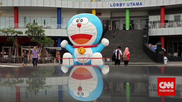 Doraemon sudah tayang di Indonesia sejak 1988.