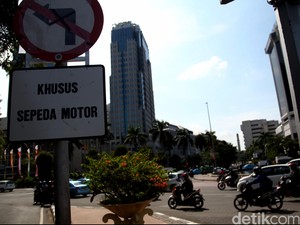 Anies akan Hapus Larangan Motor, Ini Kata Dishub DKI