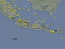 Mengapa Rute Pesawat Bisa Berbelok Jika Dilihat dari Map?