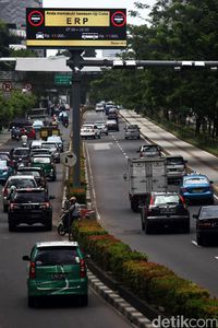 Uji coba penerapan ERP di Jakarta.