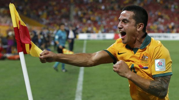 Tim Cahill masih jadi andalan timnas Australia di Piala Dunia 2018.