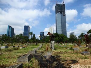 69 dari 80 TPU di Jakarta Sudah Penuh, Hanya Menerima Makam Tumpang