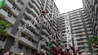 Kenaikan biawa sewa rusun per unit mencapai lebih dari Rp 100.000. Hasan Alhabshy/detikcom.