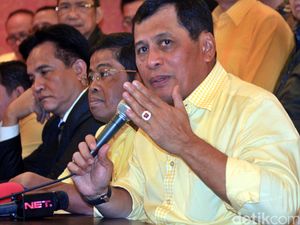 Nurdin Halid ke Loyalis Akom: Jangan Iri Hatilah