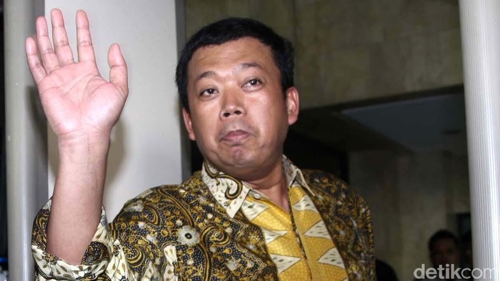 Politisi Partai Golkar Nusron Wahid sambangi kantor Komisi Pemberantasan Korupsi, Jakarta, Kamis (26/02/2015). Kedatangan Nusron Wahid ini untuk menjadi narasumber Radio Kanal KPK mengenai pemberantasan korupsi.