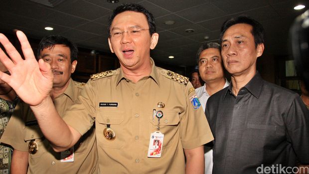 Ahok saat menjabat sebagai Gubernur DKI / 