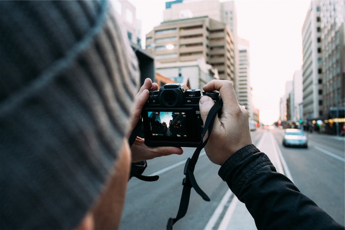 Ilustrasi fotografer