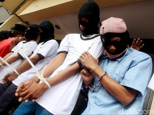 36 Pelaku Pencurian dengan Kekerasan Ditangkap dalam Sebulan