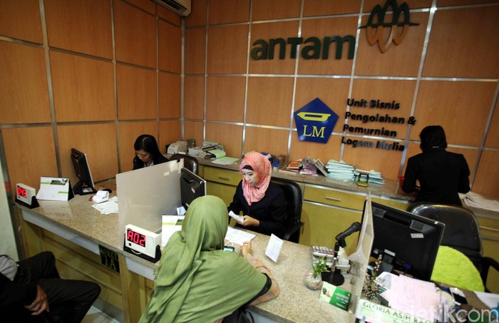 Antam Jual Emas 5,3 Ton dalam 6 Bulan