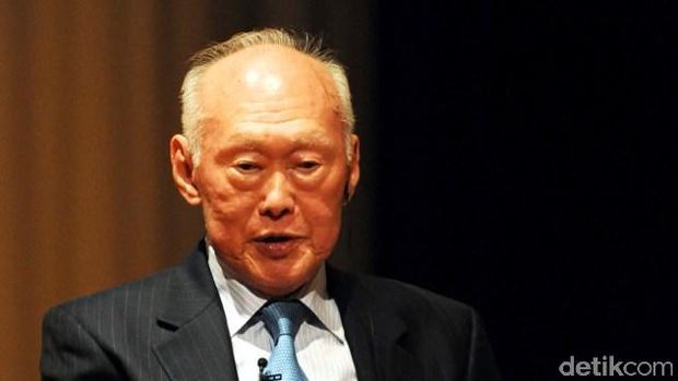 Foto-foto Kenangan Almarhum Lee Kuan Yew. File/detikFoto.