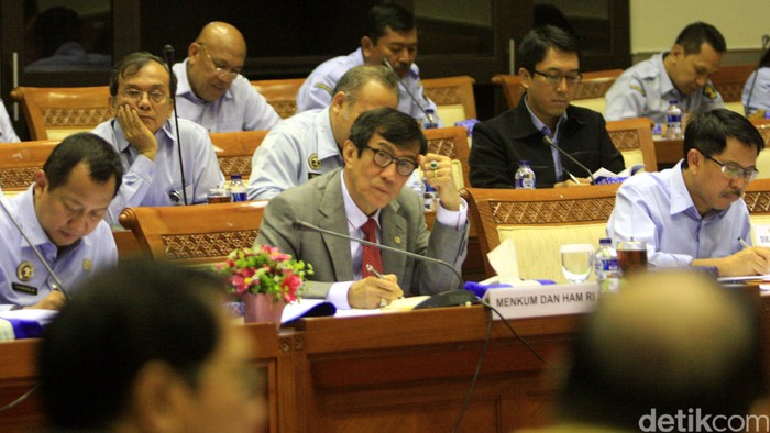 Baleg DPR dan Menkum HAM Rapat Bahas RUU Tambahan di Prolegnas