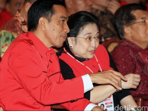 Megawati akan Temui Presiden Jokowi di Istana Merdeka Siang Ini