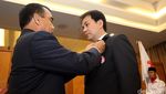 Momen Kedekatan Politik Setya Novanto-Aziz Syamsuddin