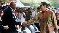 Nama Tommy Soeharto makin berkibar setelah Partai Berkarya terpilih sebagai Partai Peserta Pemilu 2019. Tommy pun saat ini kian sering tampil di publik. (Foto: Rengga Sancaya/detikcom).