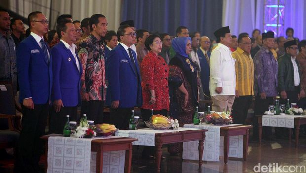 Rakernas PAN tahun 2015 yang dihadiri oleh Presiden Jokowi.