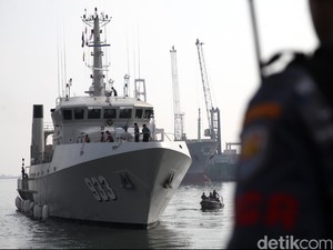 KRI Rigel Dikerahkan Cari Titik Magnet Petunjuk Kapal Selam Hilang