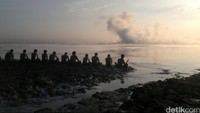 Lumpur panas ini telah menggenangi tanah wilayah Timur Jawa sejak 14 tahun lalu tepatnya sejak 29 Mei 2006 dan sampai sekarang masih belum hilang. Suparno/detikcom  