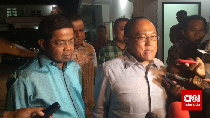 JK Bertemu Idrus Marham, Bahas Perkembangan Golkar