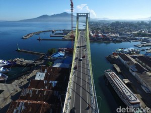 Punya Panjang 1.127 Meter, Jembatan Soekarno Jadi Ikon Baru Manado