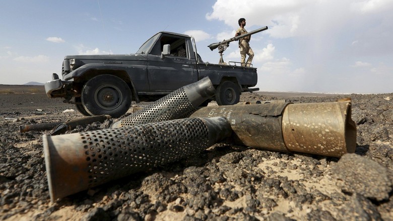Arab Saudi Cegat 6 Rudal yang Ditembakkan Pemberontak Houthi Arab Saudi Cegat 6 Rudal yang Ditembakkan Pemberontak Houthi